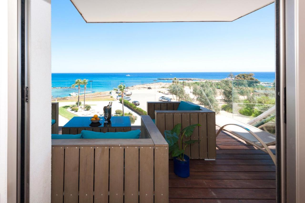 Apartment Marina - Beachfront 普罗塔拉斯 外观 照片