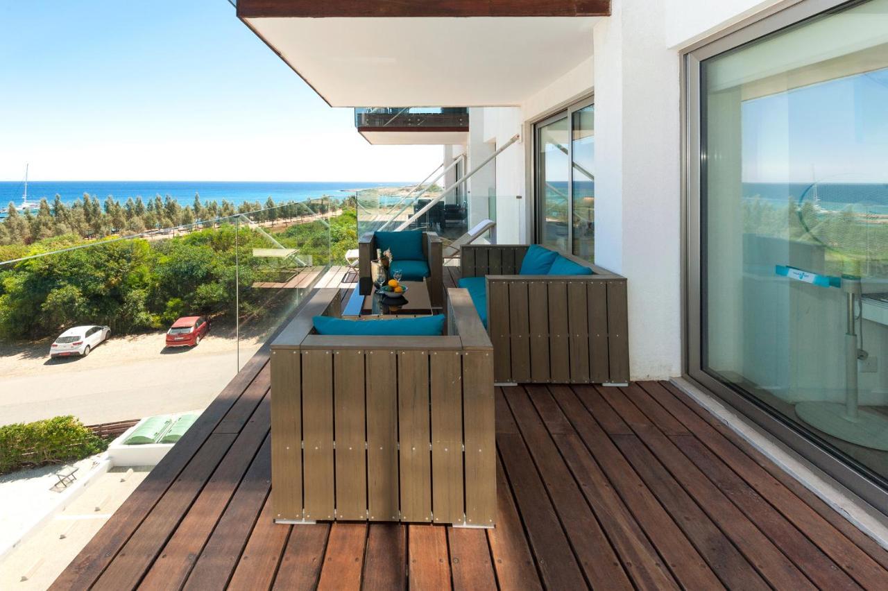 Apartment Marina - Beachfront 普罗塔拉斯 外观 照片